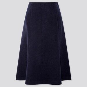Elegant Navy Blue Women's Skirt